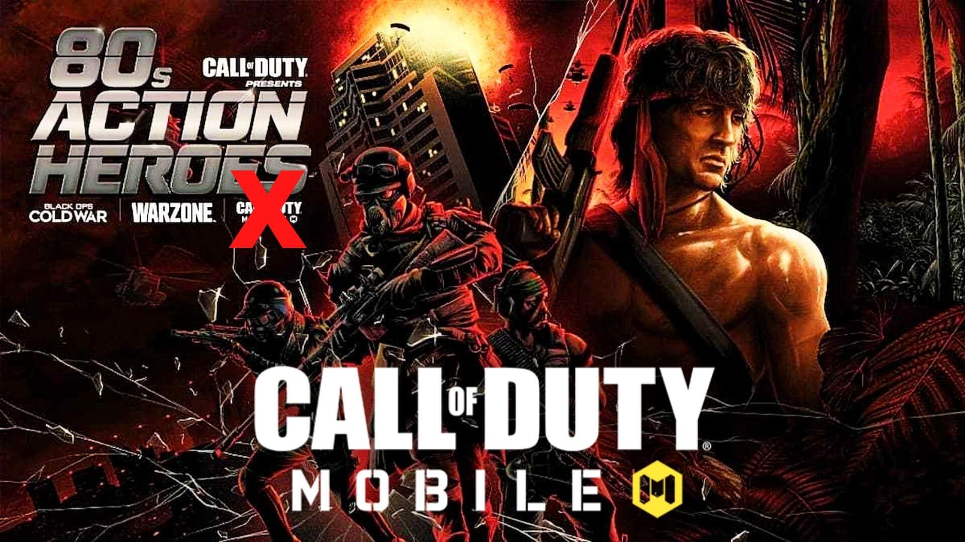 CoD: Mobile Garena players frustrated over no Rambo, McClane event